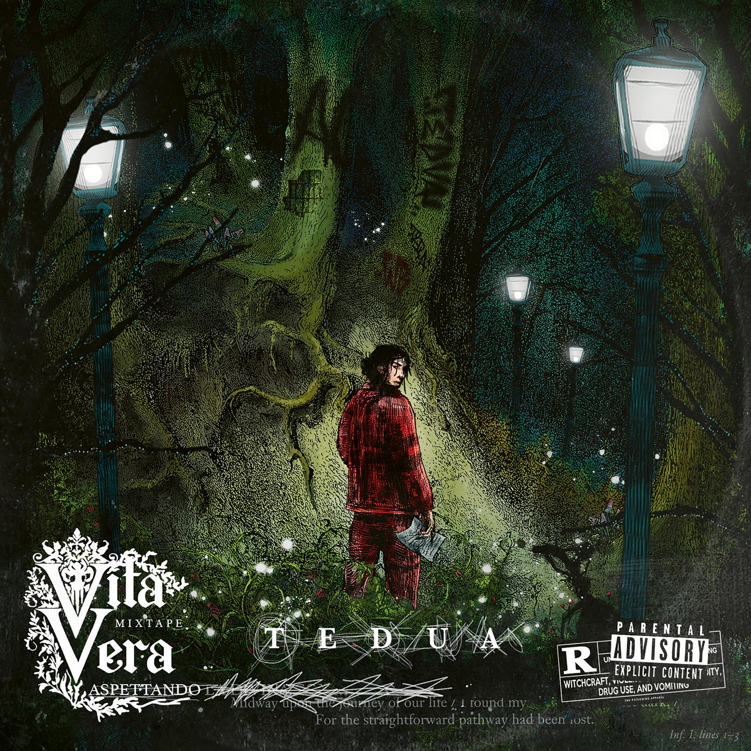 VITA VERA - MIXTAPE, ASPETTANDO LA DIVINA COMMEDIA - COVER VERDE