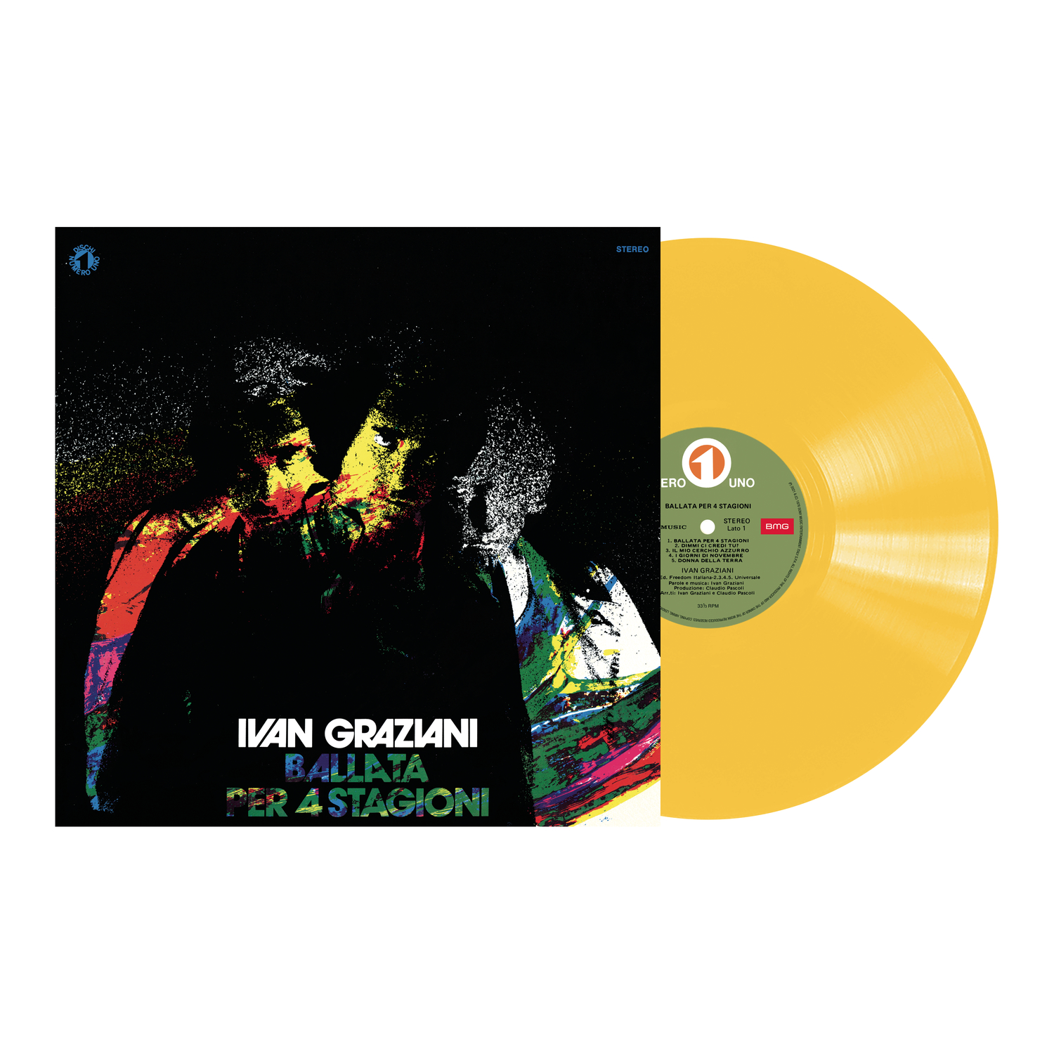 BALLATA PER QUATTRO STAGIONI (140 GR VINILE GIALLO)