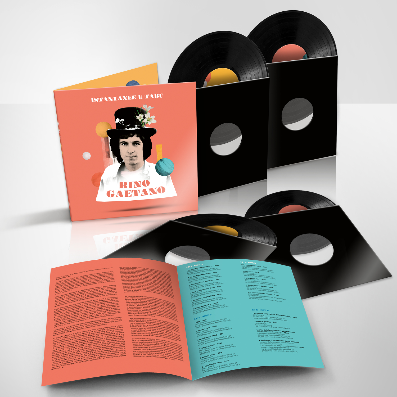 ISTANTANEE & TABU'_ RACCOLTA 4LP