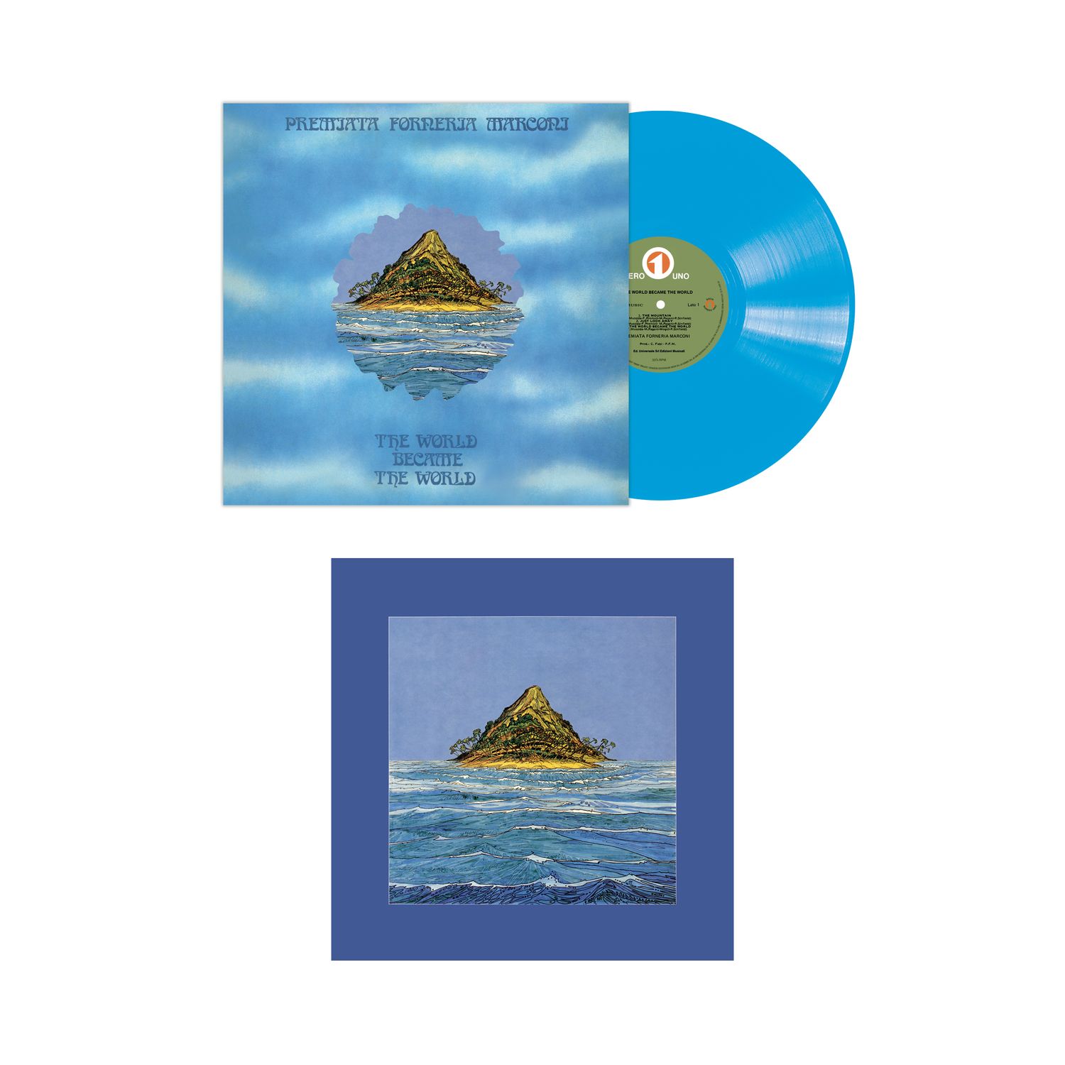 THE WORLD BECAME THE WORLD (TURQUOISE VINYL 180 GR)