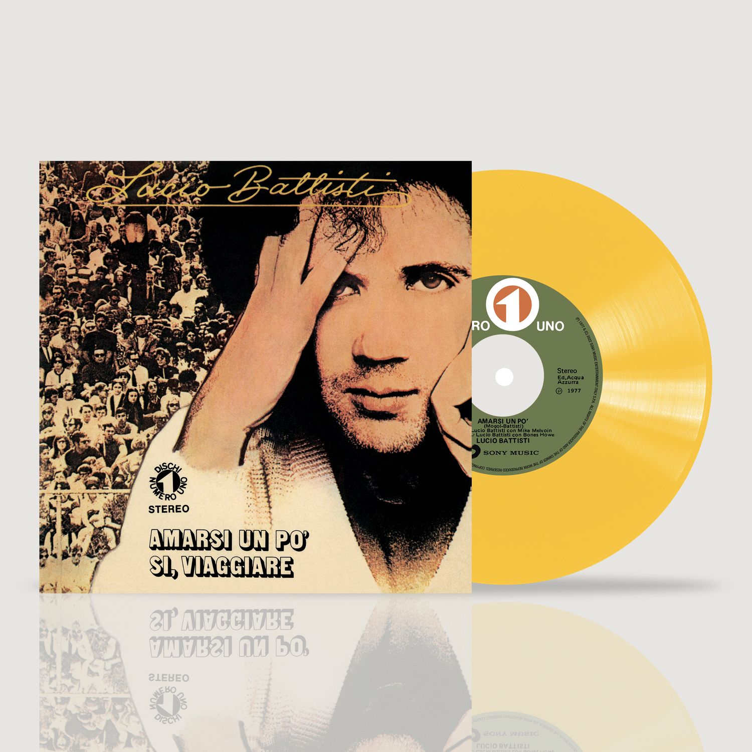 AMARSI UN PO' / SI', VIAGGIARE - YELLOW VINYL