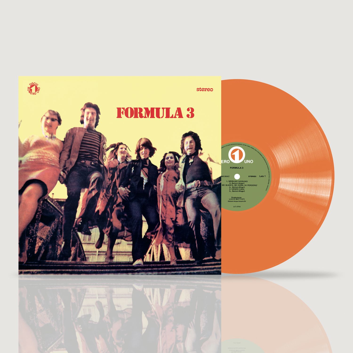 FORMULA 3 - 180 GR ORANGE VINYL