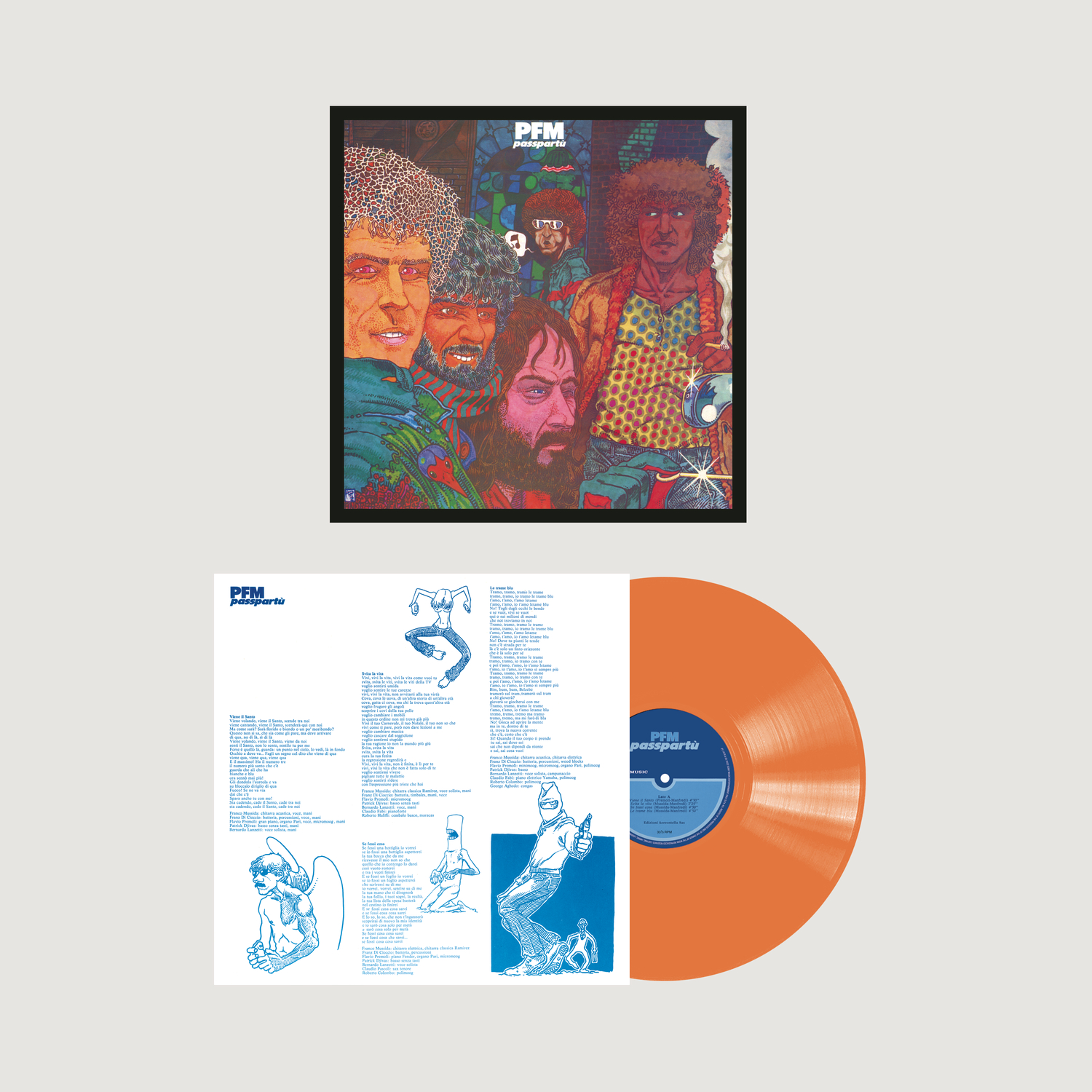 PASSPARTU' 180GR ORANGE VINYL EDITION