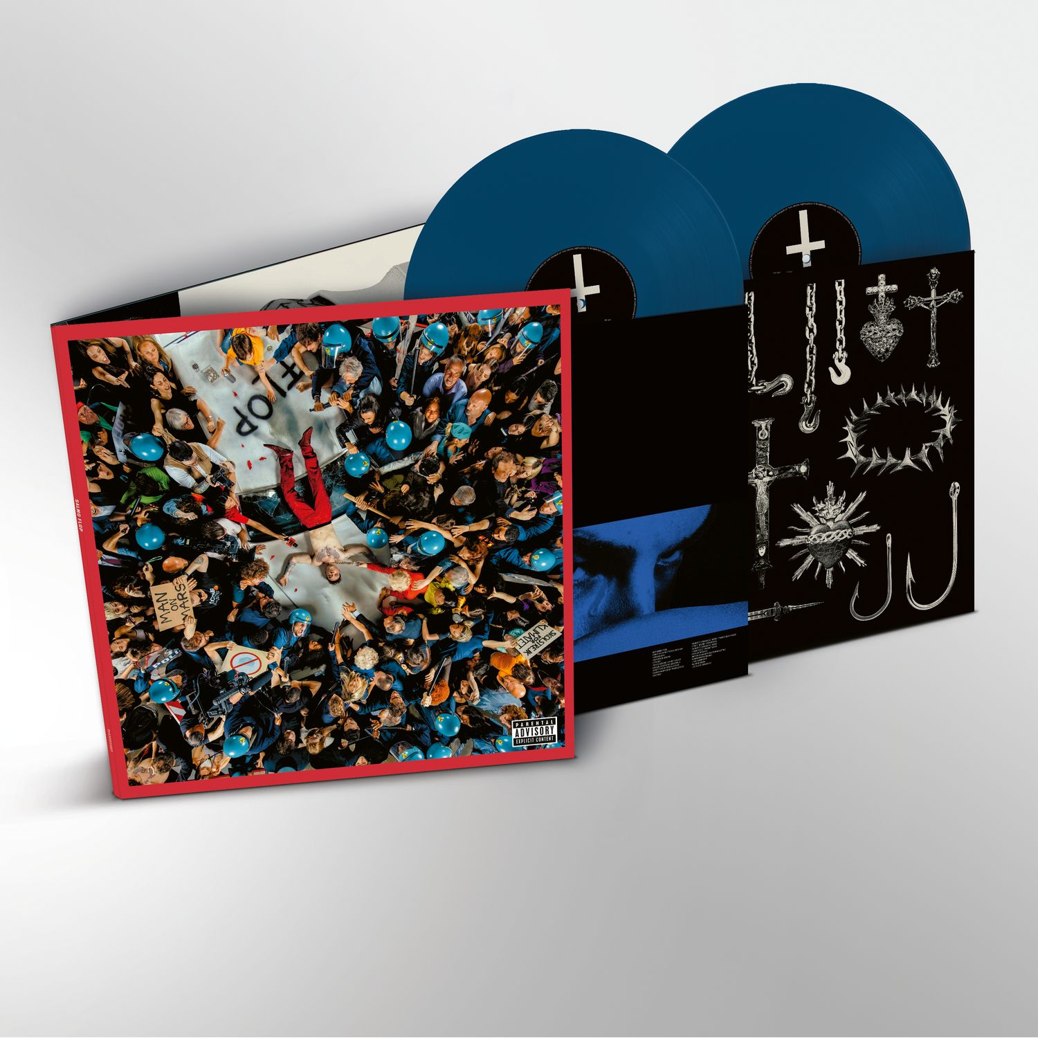 FLOP, 2LP COLORATI TURCHESE