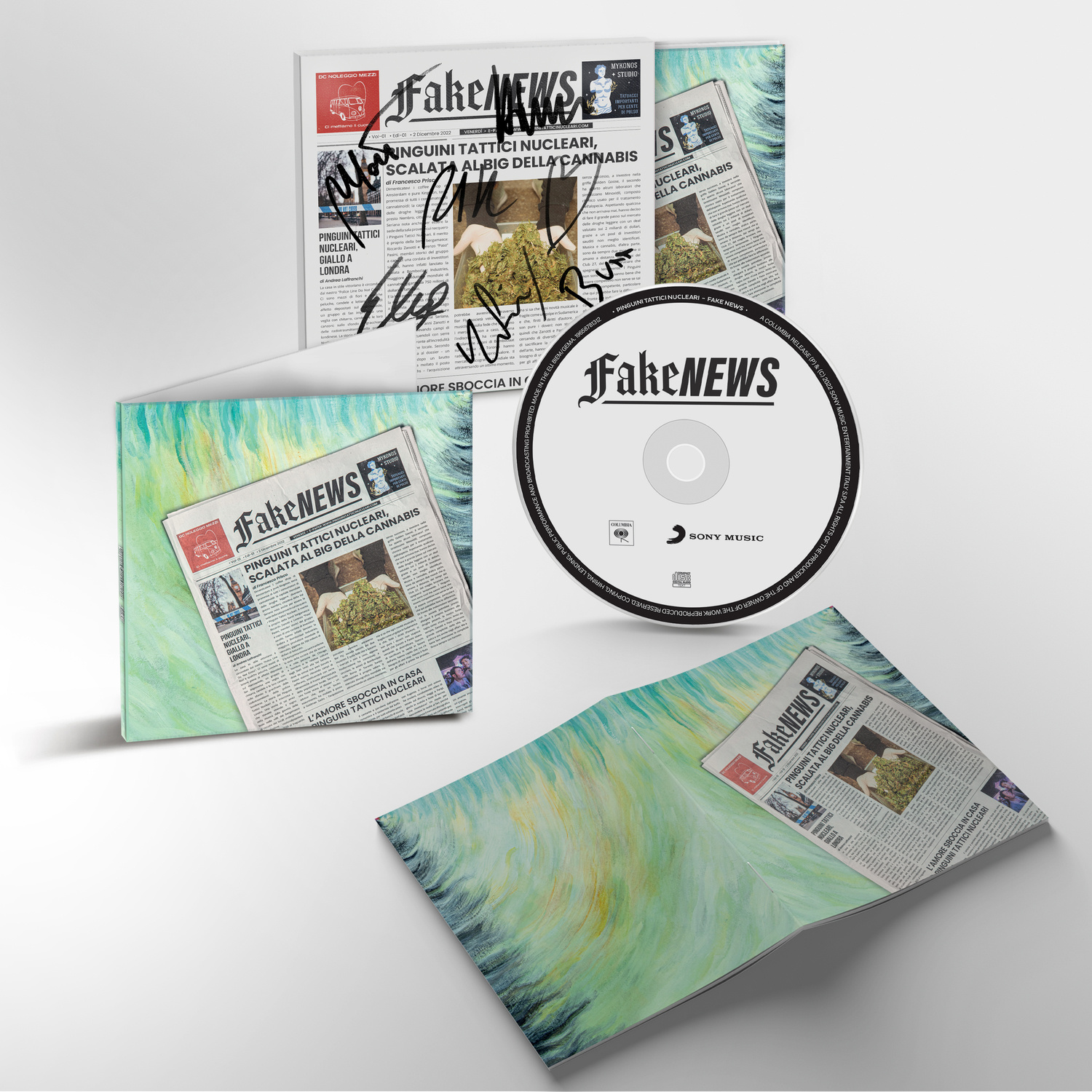 FAKE NEWS - CD AUTOGRAFATO