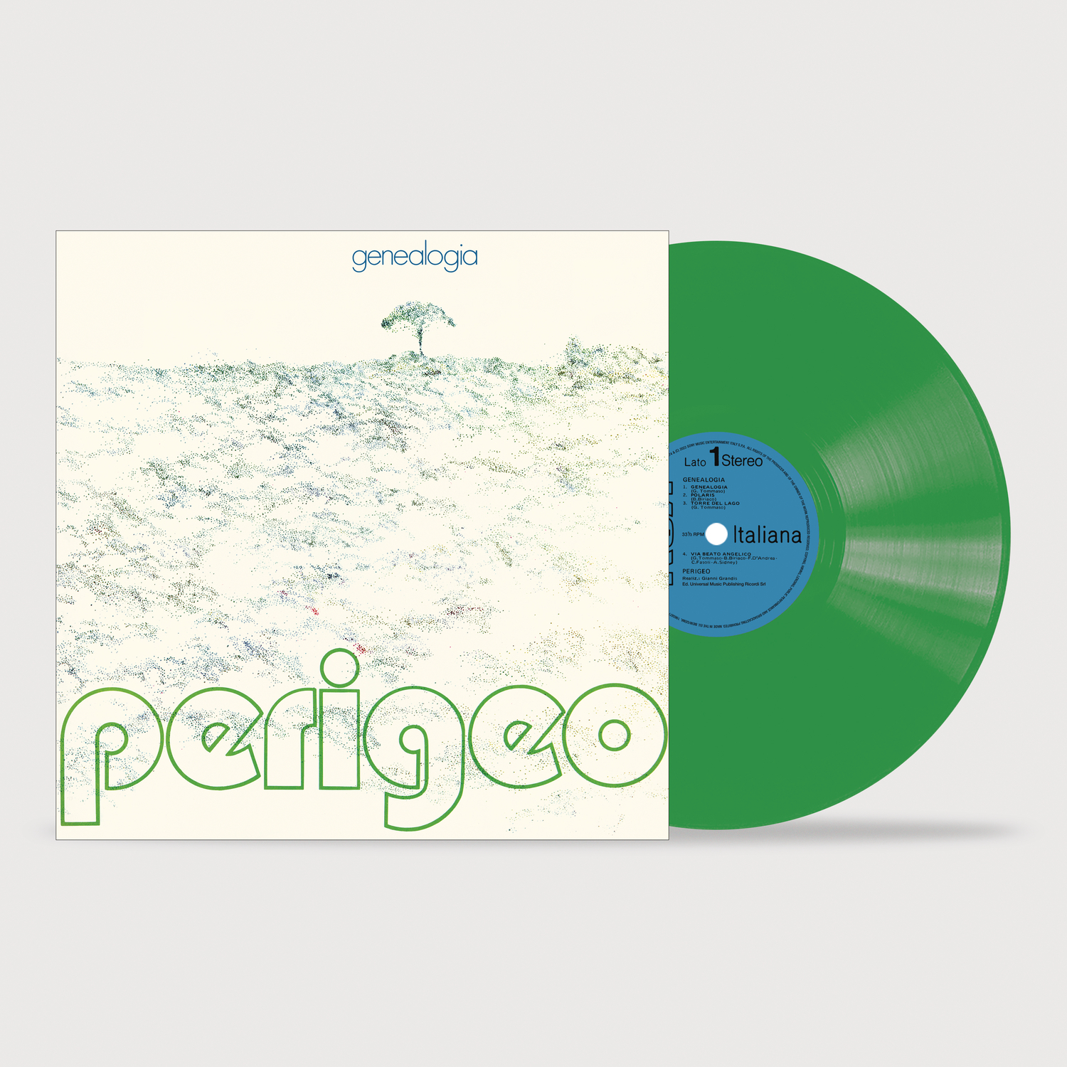GENEALOGIA 180GR LIMITED GREEN VINYL EDITION