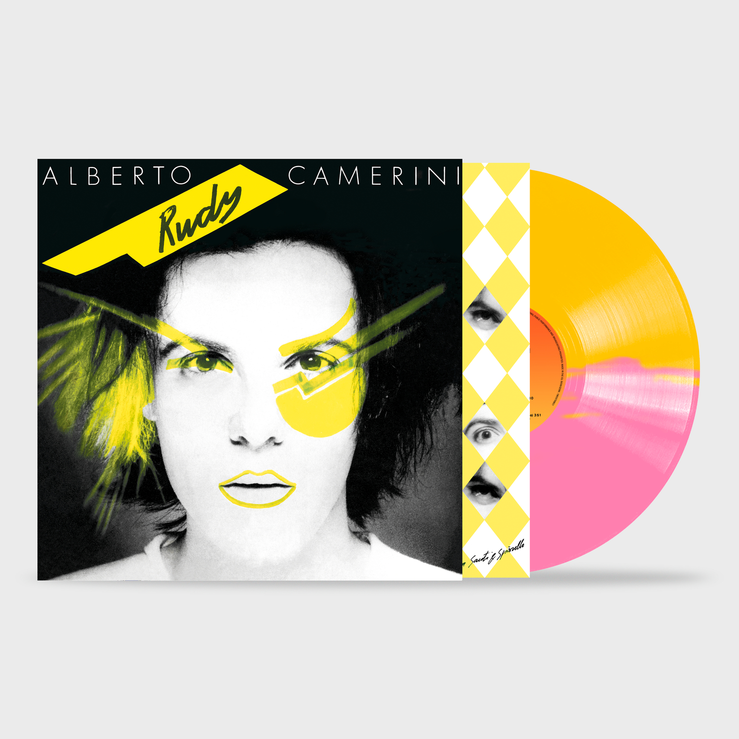 RUDY E RITA  (140GR HALF PINK/HALF YELLOW VINYL EDITION)