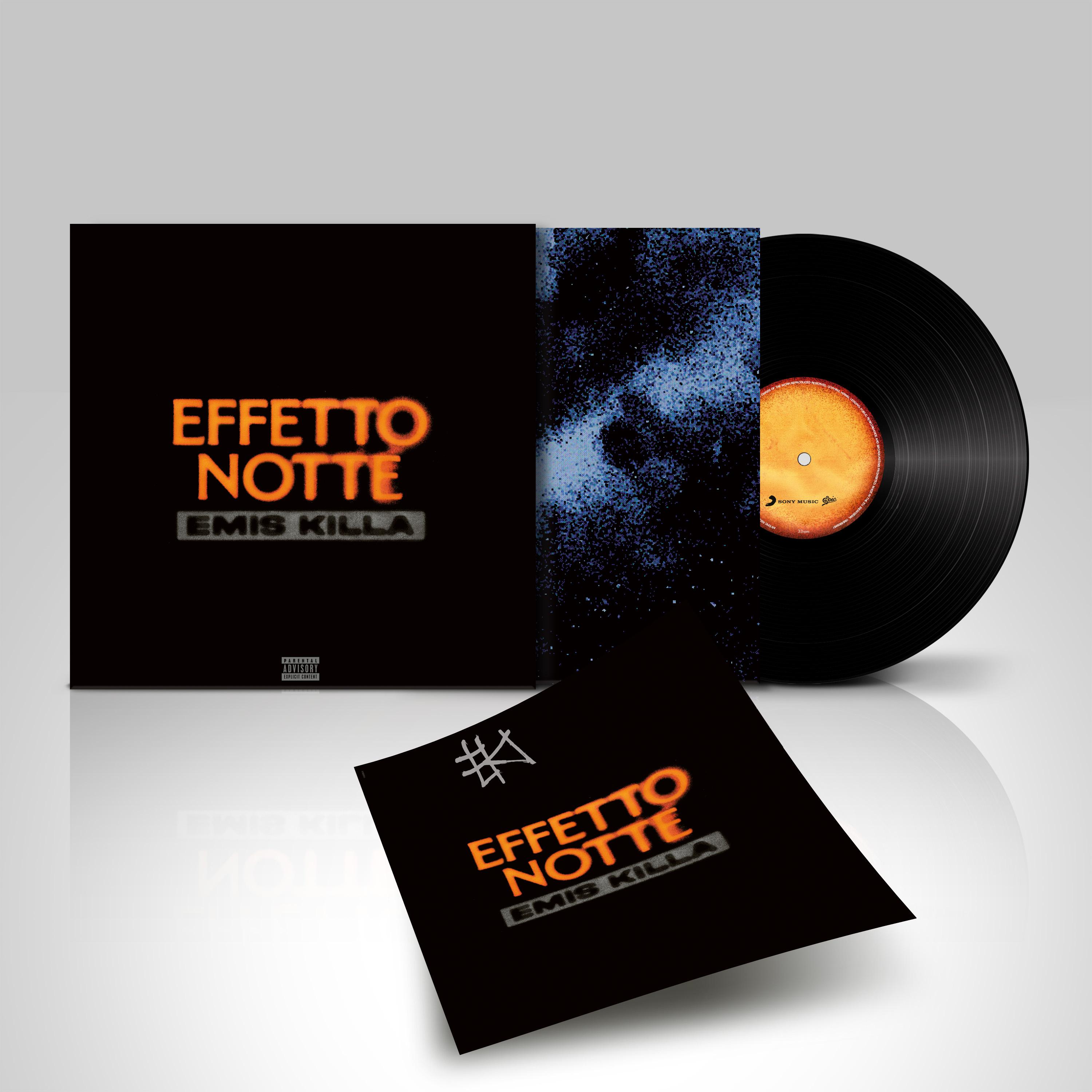 EFFETTO NOTTE - VINILE BLACK 180 GR. + LEAFLET AUTOGRAFATO