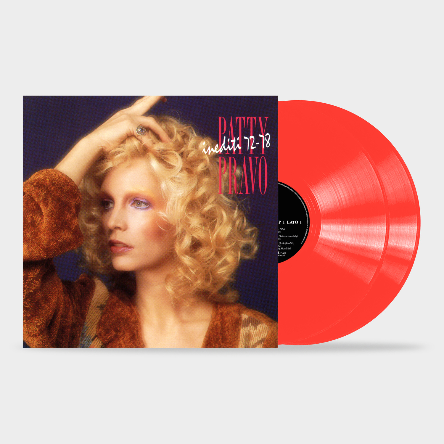 PATTY PRAVO INEDITI 1972-1978 - RED VINYL EDITION