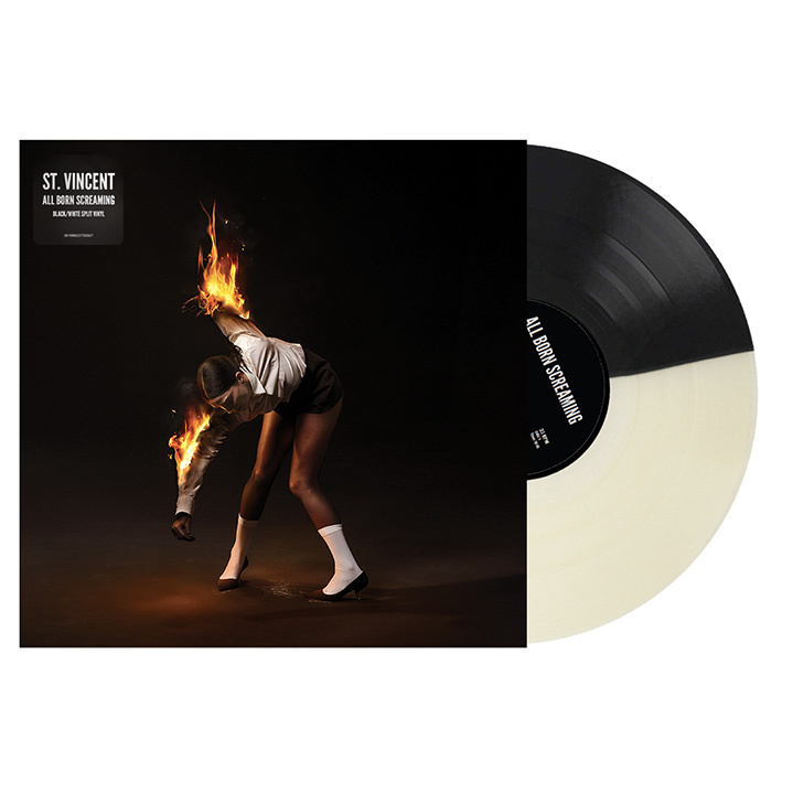 ALL BORN SCREAMING - LP BLACK & WHITE VINYL INDIE EXCLUSIVE LTD. ED.