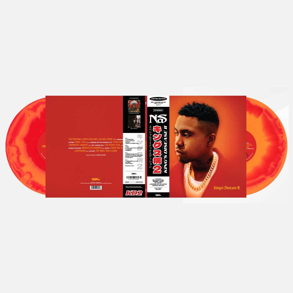 KING'S DISEASE II - RED & TANGERINE VINYL EDITION