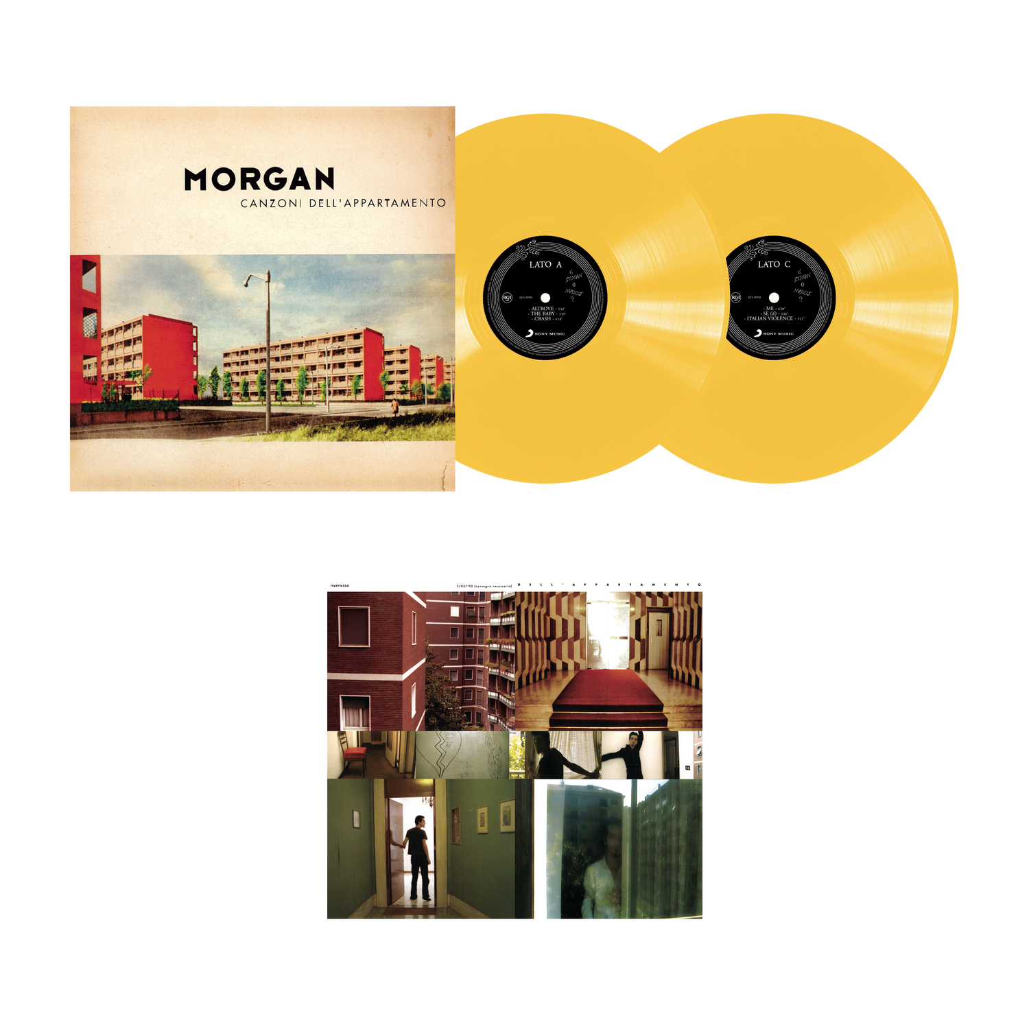 CANZONI DELL'APPARTAMENTO (VINILE GIALLO NUMERATO)