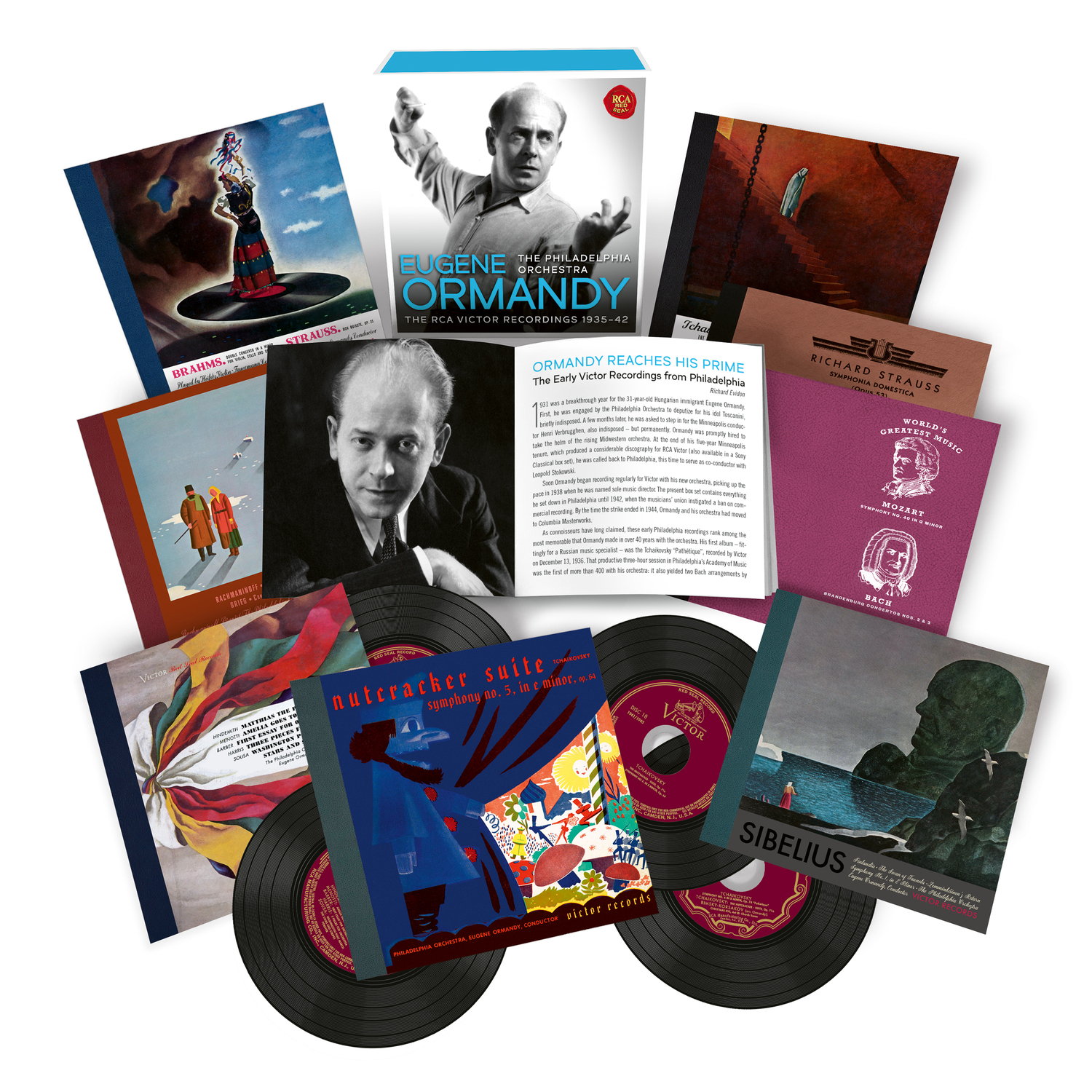 EUGENE ORMANDY - THE RCA VICTOR RECORDINGS 1935-42 (21 CD)