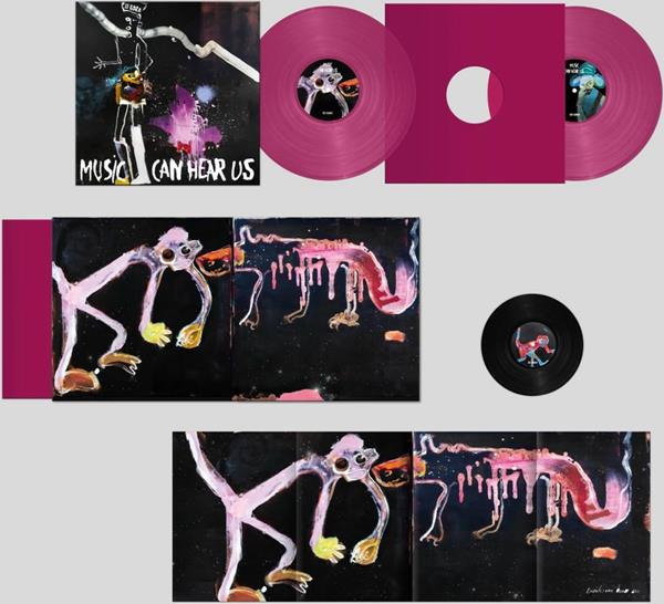 MUSIC CAN HEAR US - DOUBLE MAGENTA VINYL LTD. ED.