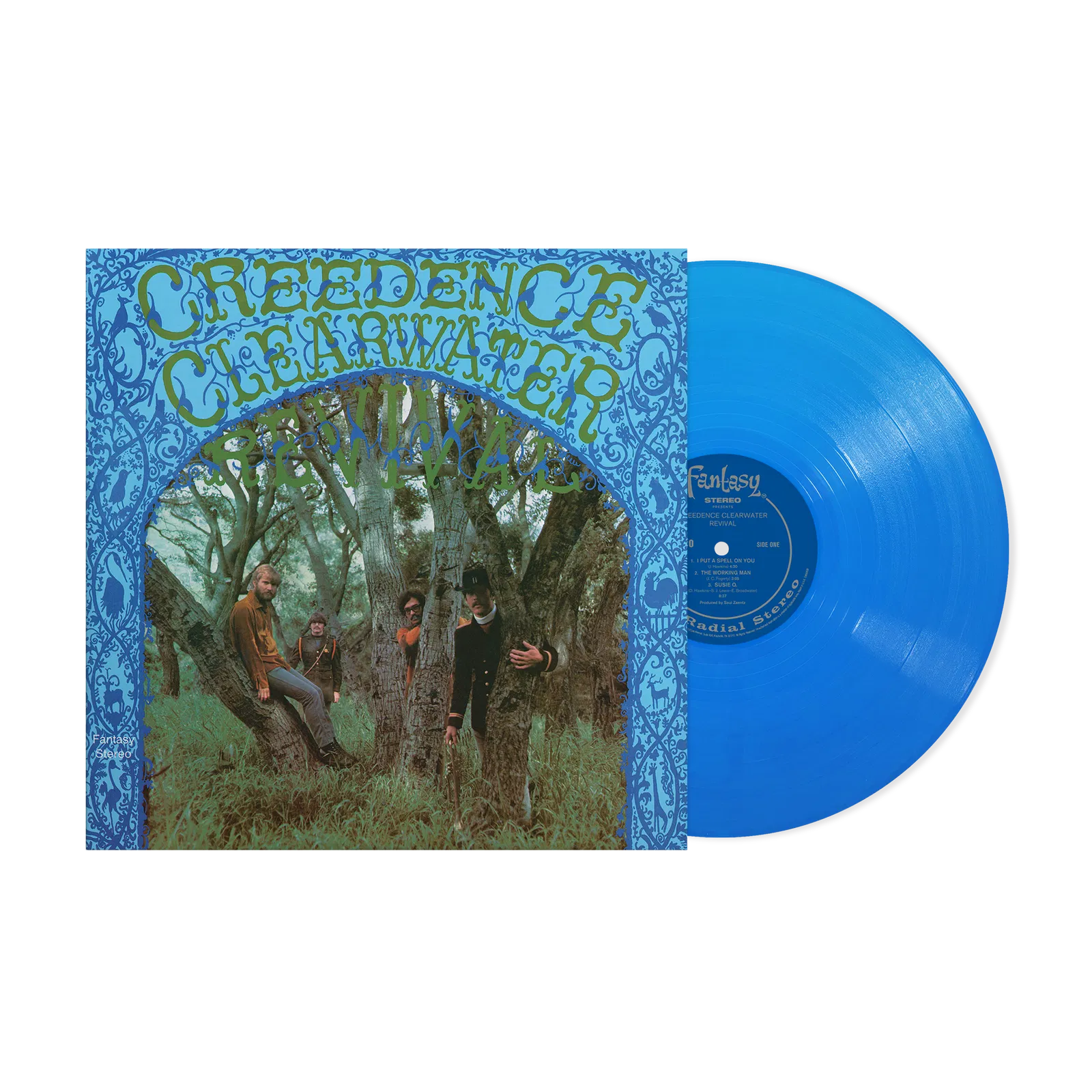 CREEDENCE CLEARWATER REVIVAL  - BLUE VINYL LTD. ED.