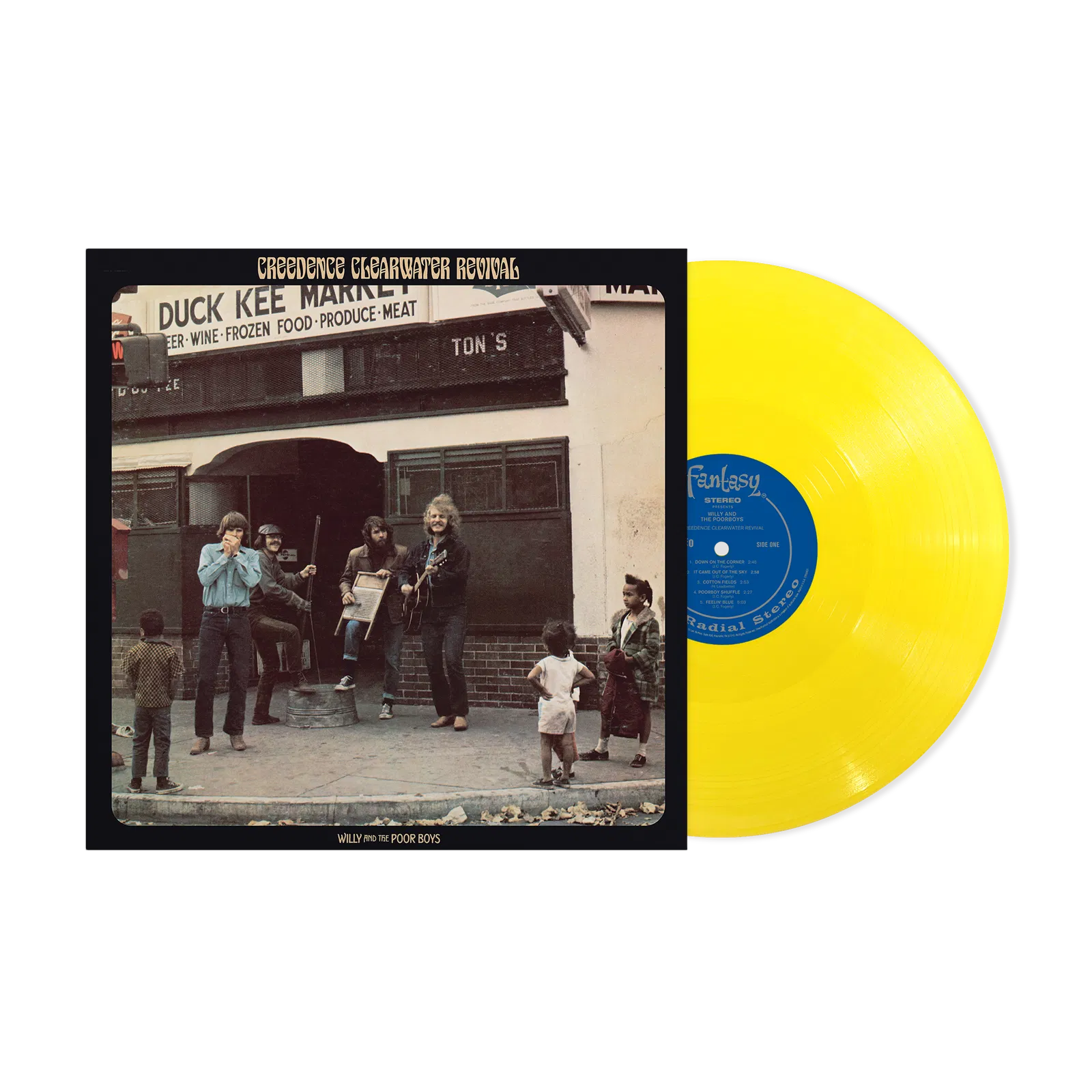 WILLY AND THE POOR BOYS - YELLOW VINYL LTD. ED.