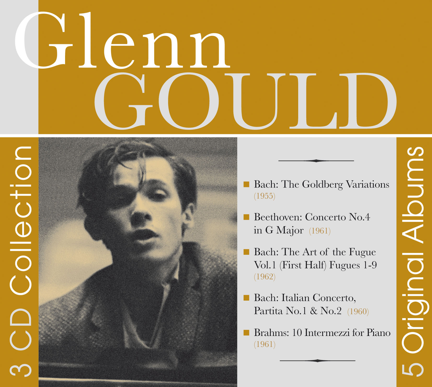 GLENN GOULD - 6 ORIGINAL ALBUMS
