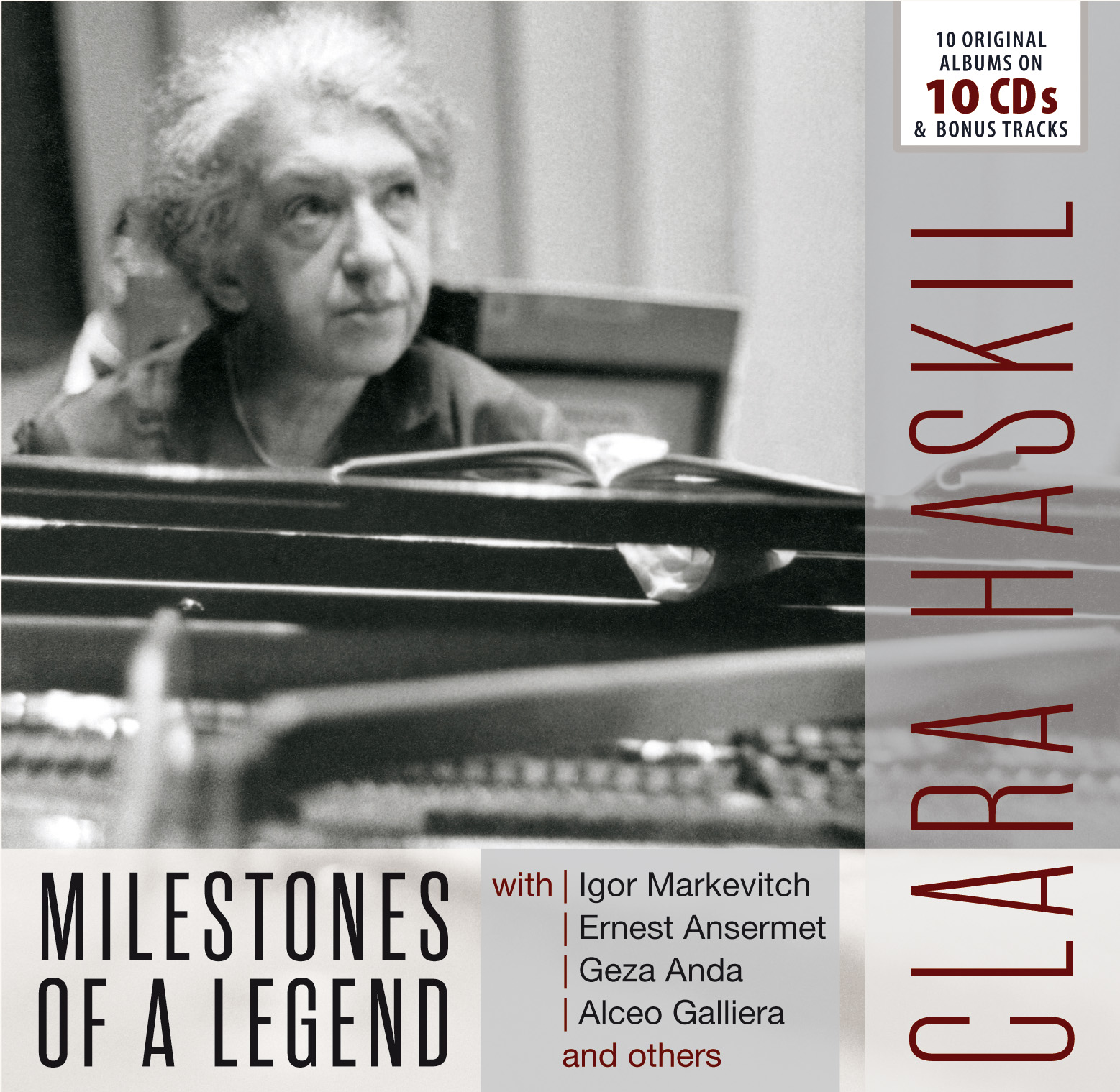 CLARA HASKIL - 10 ORIGINAL ALBUMS