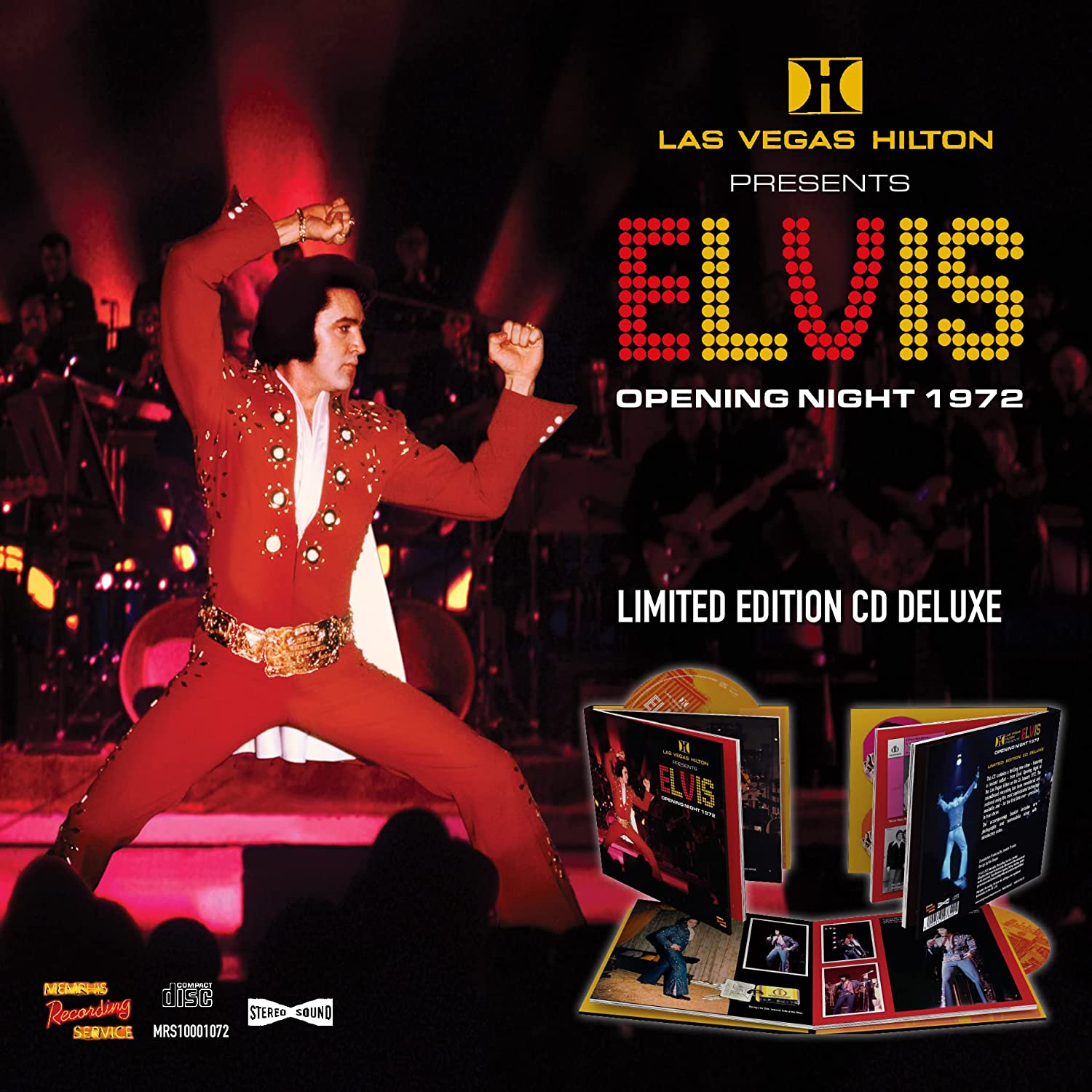 LAS VEGAS HILTON PRESENTS ELVIS OPENING - 2CD+BOOK LTD.ED.