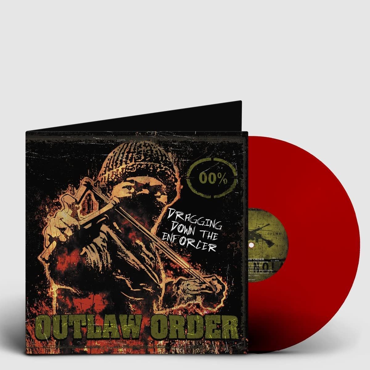 DRAGGING DOWN THE ENFORCER - RED VINYL