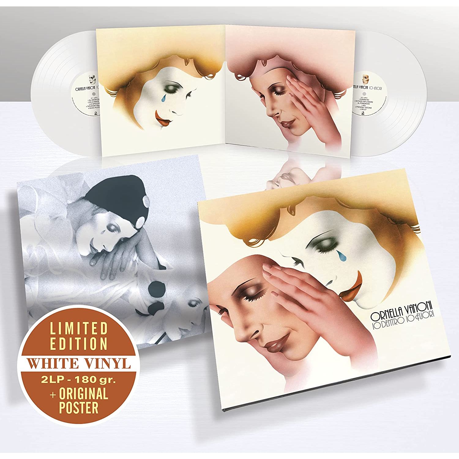 IO DENTRO IO FUORI - 2LP 180 GR. WHITE VINYL+POSTER LTD.ED.
