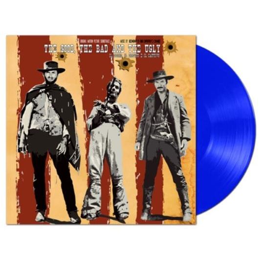 THE GOOD.THE BAD AND THE UGLY - LP 180 GR. BLUE VINYL+POSTER 100 COPIES LTD.ED.