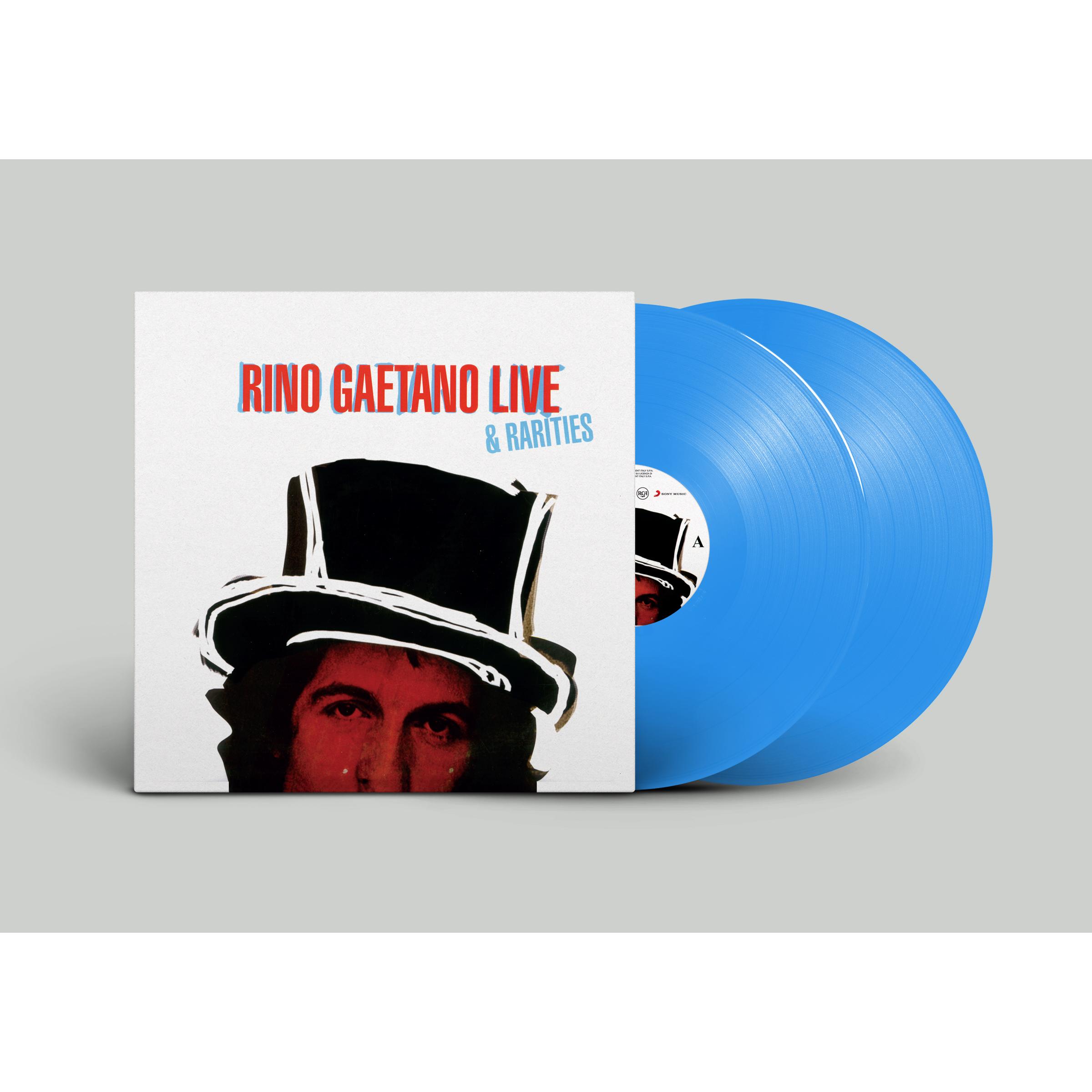 LIVE & RARITIES -2LP 180 GR. COLORATO TURCHESE 1.500 COPIE NUMERATE LTD.ED.