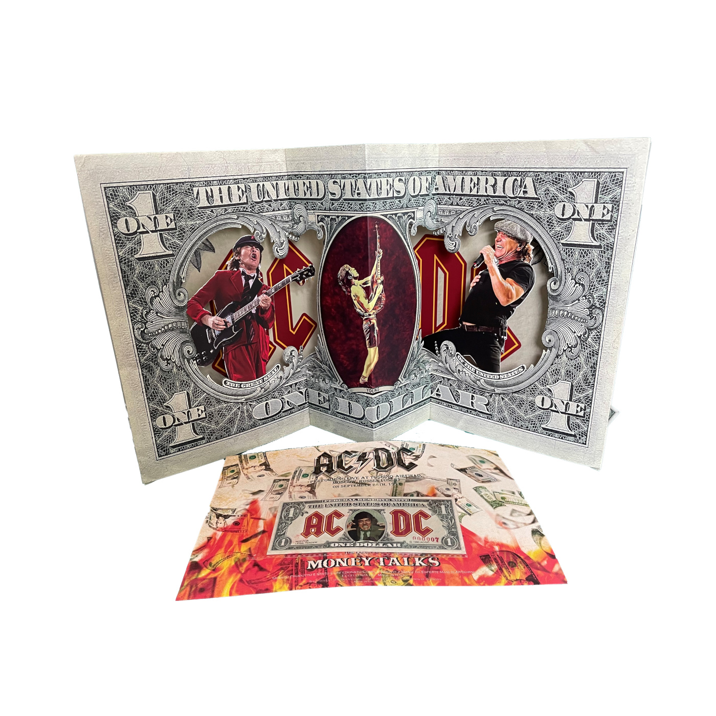 MONEY TALKS  - 2LP COLOURED VINYL SPECIAL GATEFOLD POP UP SLEEVE 500 COPIES LTD