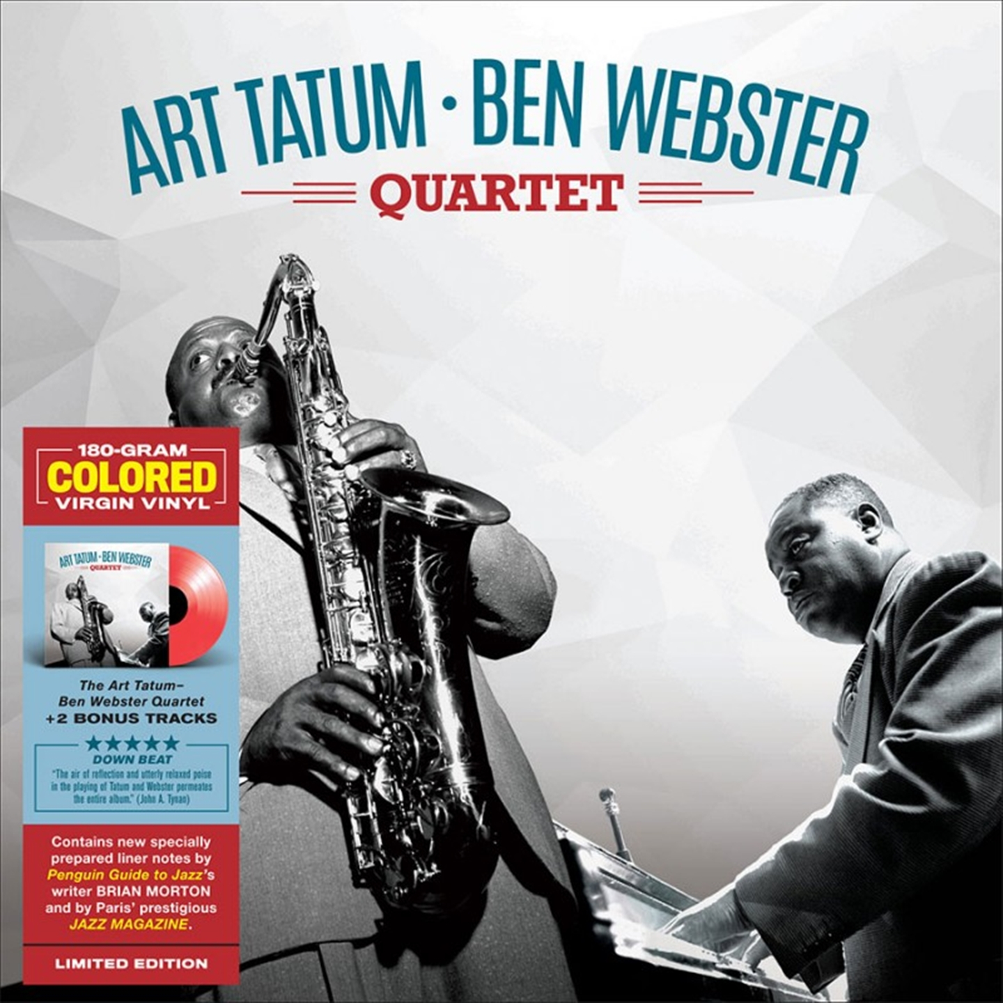 ART TATUM &.. -BONUS TR-.. BEN WEBSTER QUARTET/2 BONUS TRACKS/RED VINYL/180GR.