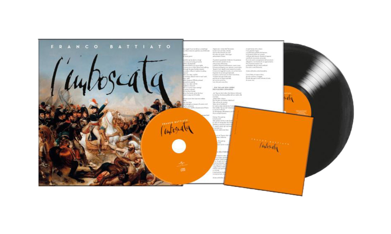 L'Imboscata Vinile LP 180 Grammi + Cd Con Bonus Track + New Booklet Limited  Edt.