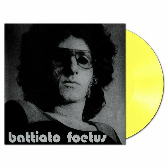 BATTIATO Franco foetus vinyl LP 180 grams Colorful Yellow Gatefold LIMITED  EDT